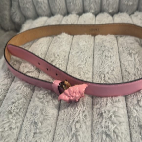 Versace Pink Medusa Belt for Women - Picture 5 of 17